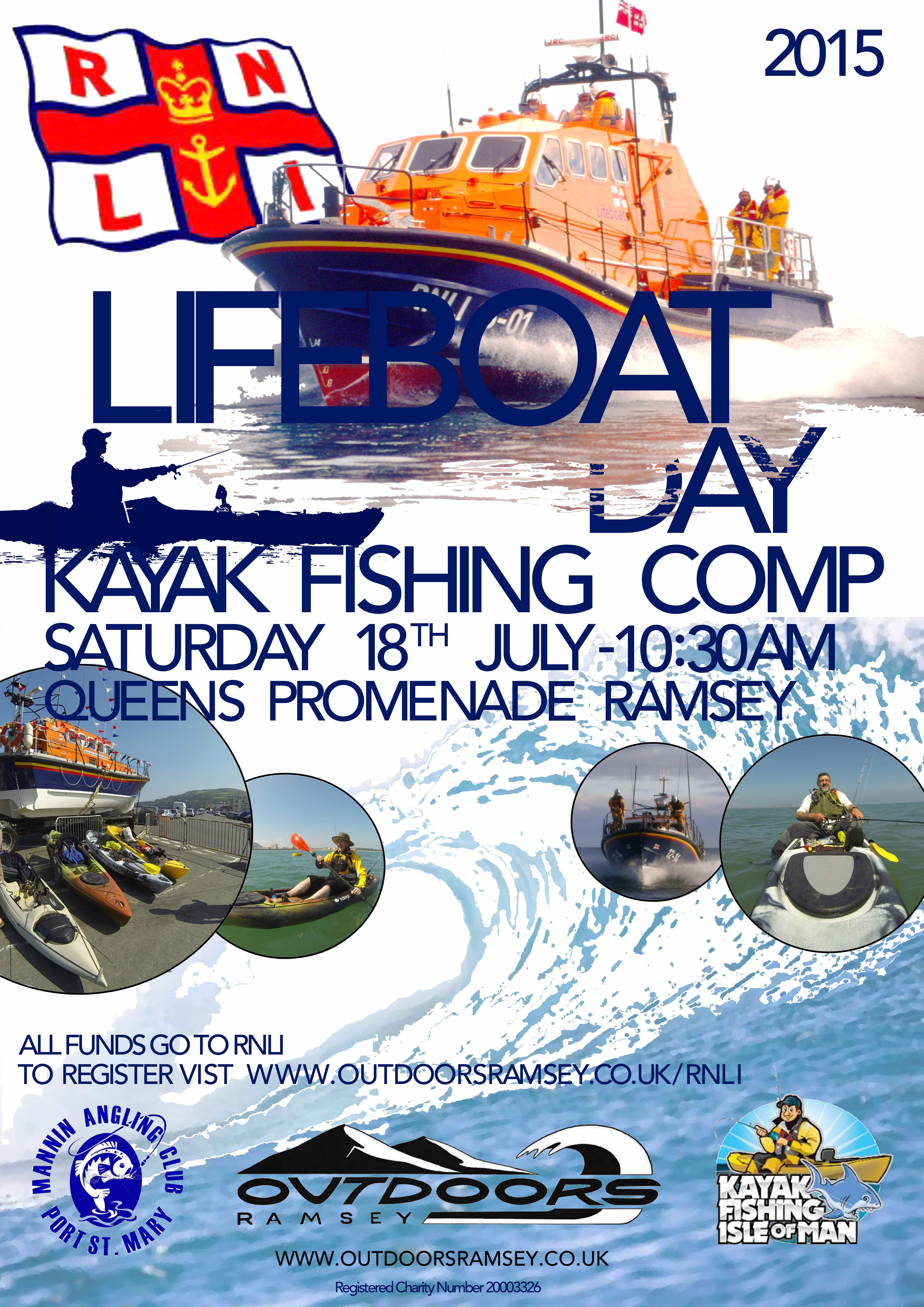 RNLI Kayak Fishing Comp 2015